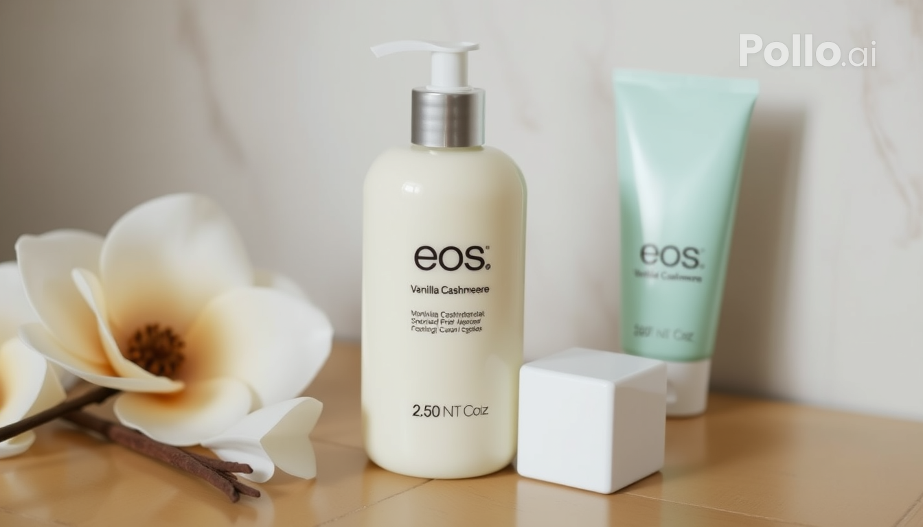 eos vanilla cashmere lotion