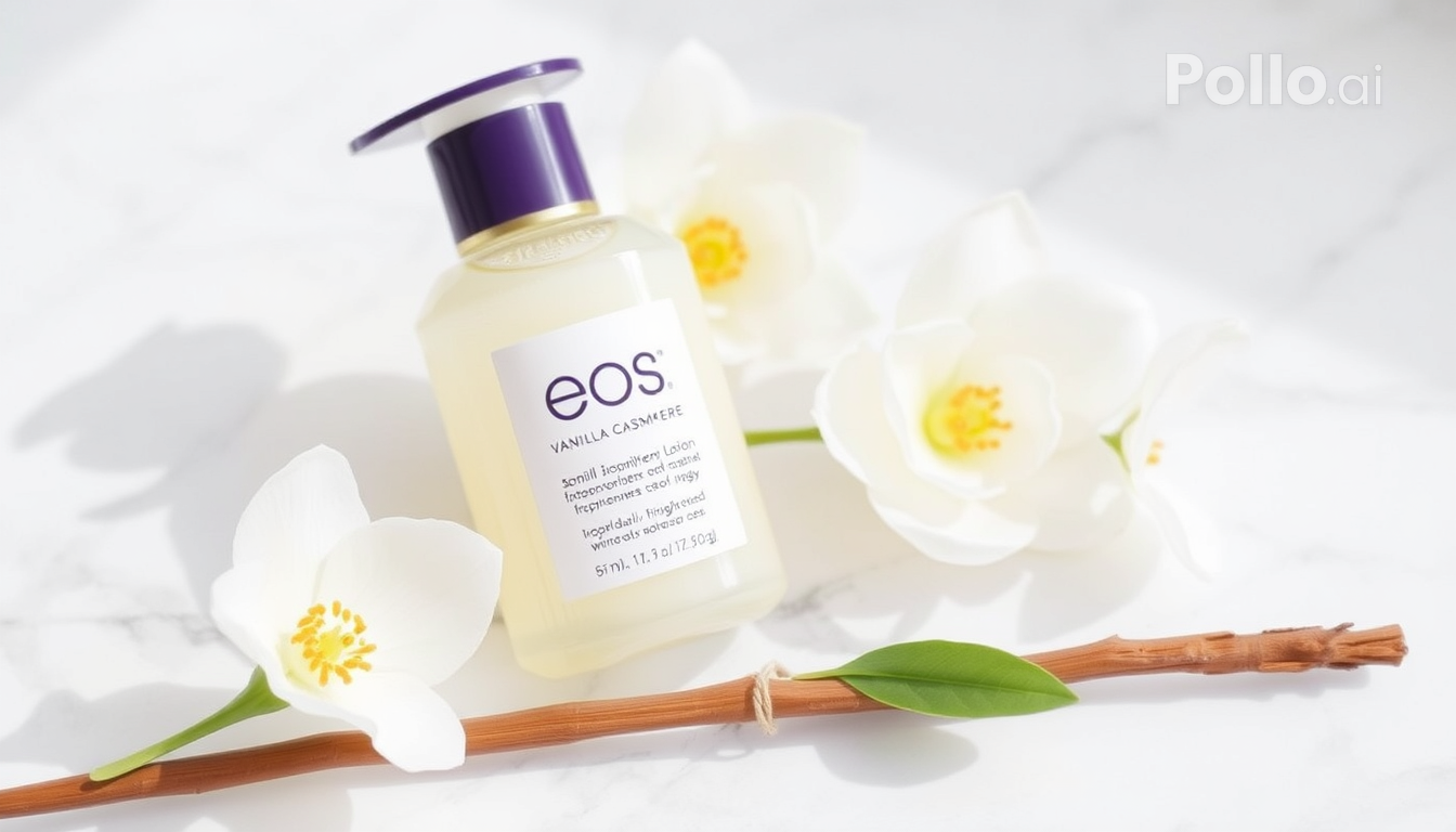 eos vanilla cashmere lotion